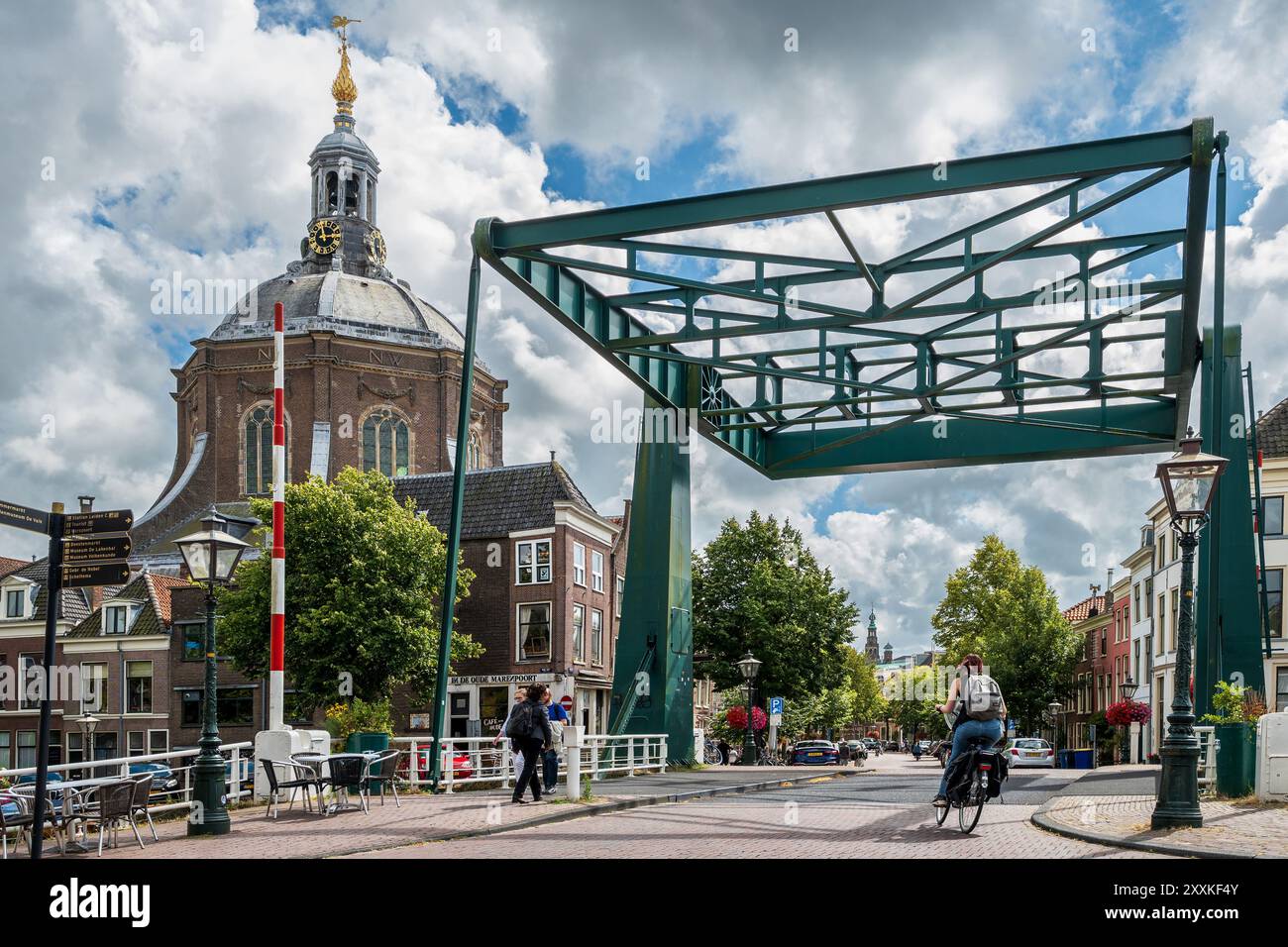 Leiden in der niederländischen Provinz Südholland. Stockfoto