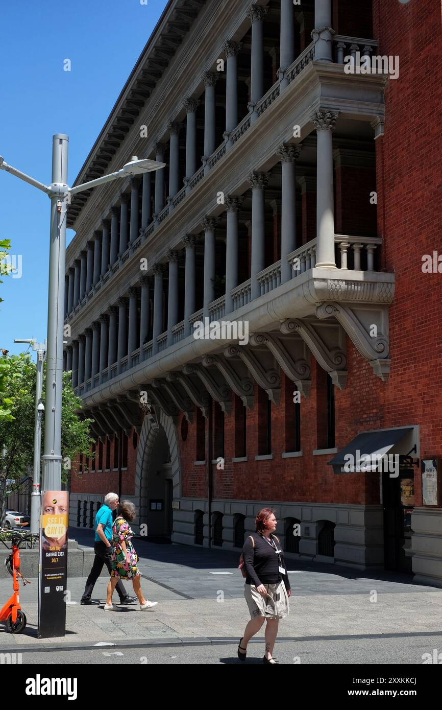 Perth, Western Australia – Treasury, State Buildings Heritage District Stockfoto