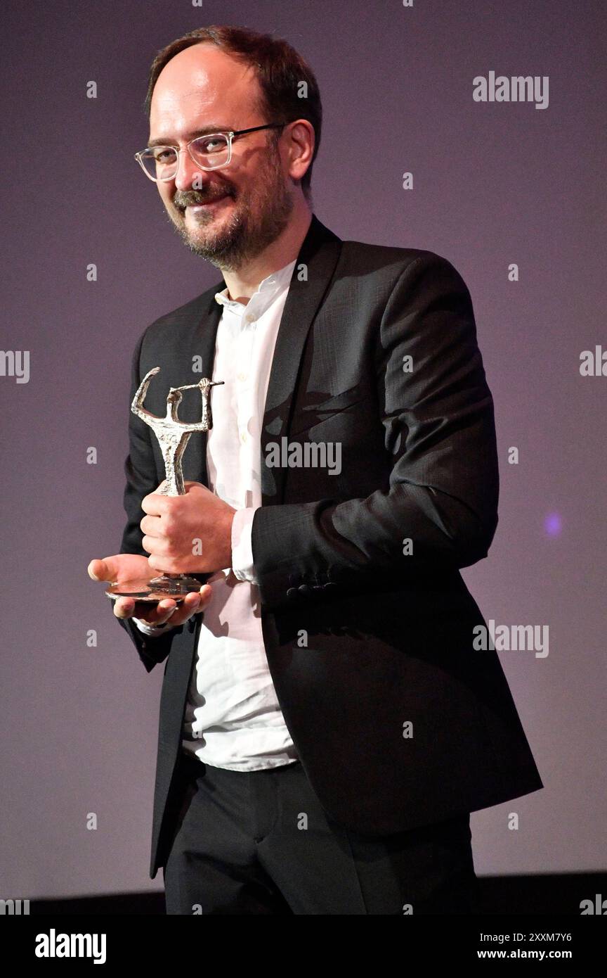 Radek Wegrzyn bei der 66. Verleihung vom Ernst-Lubitsch-Preis 2024 im Zoo Palast. Berlin, 25.08.2024 *** Radek Wegrzyn bei der Verleihung des Ernst-Lubitsch-Preises 66 2024 im Zoo-Palast Berlin, 25 08 2024 Foto:Xn.xKubelkax/xFuturexImagex lubitsch_preis2024_0109 Stockfoto