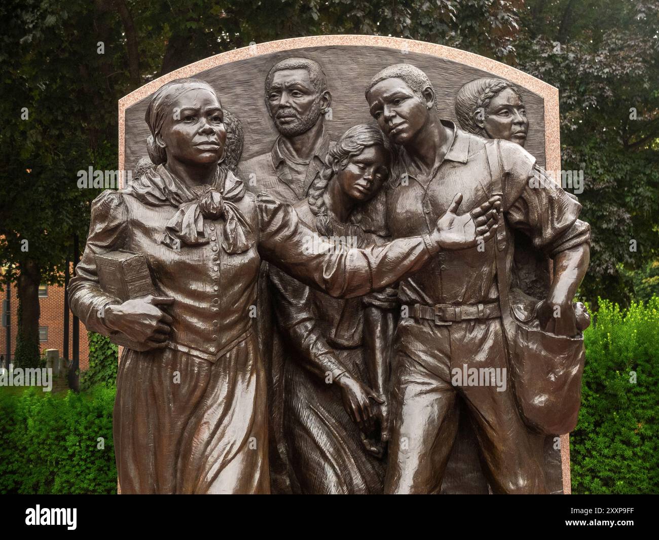 Harriet Tubman Statue in Boston, Massachusetts Stockfoto