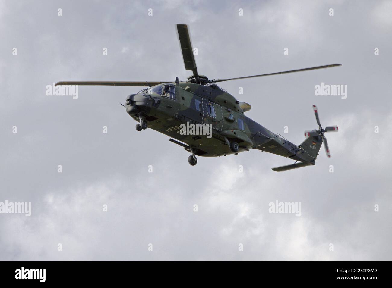 Hubschrauber der Bundeswehr Stockfoto