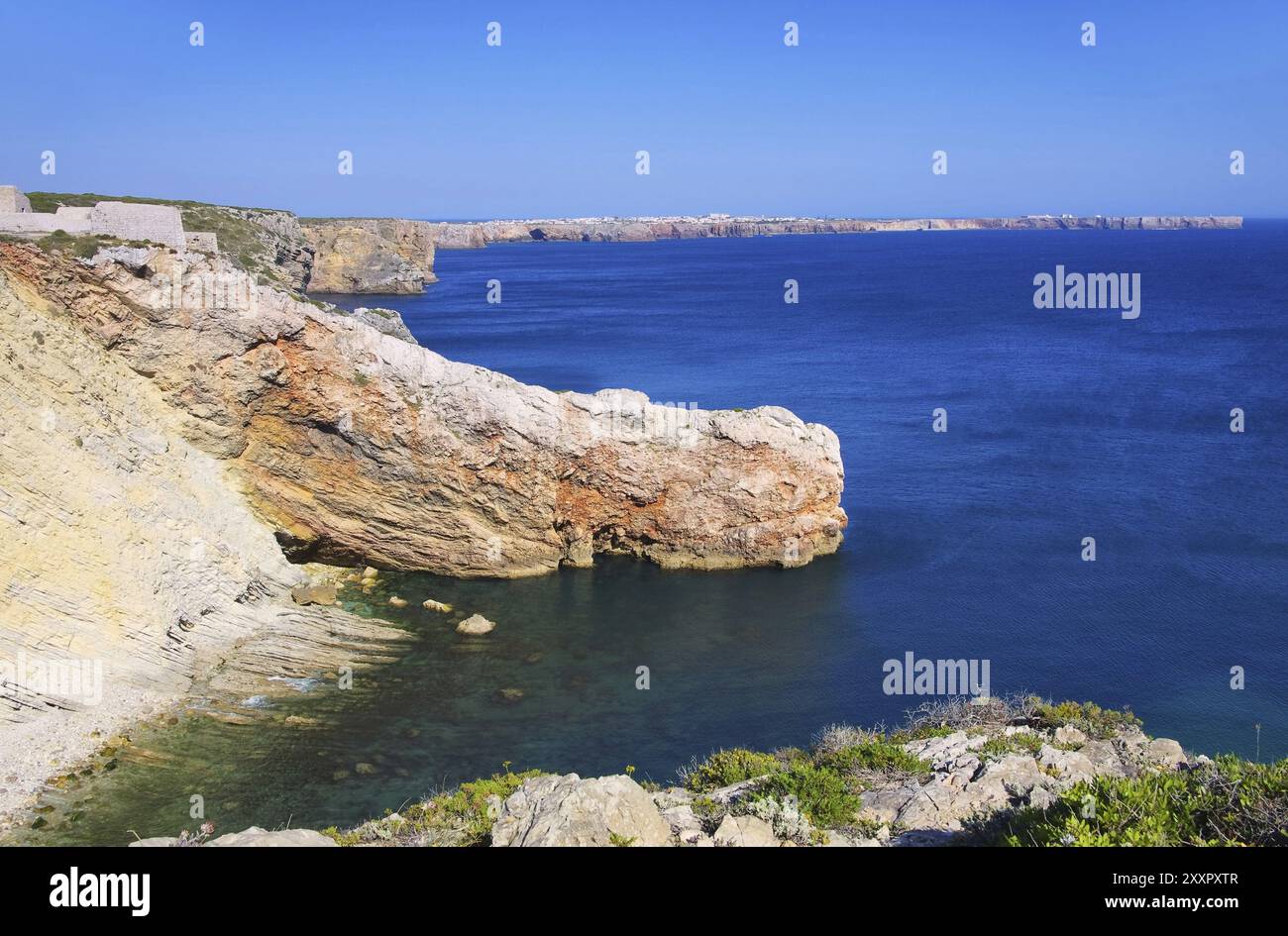 Cabo de Sao Vicente 06 Stockfoto
