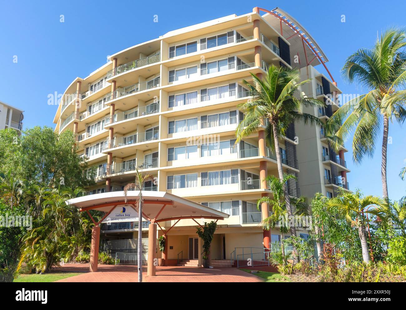 Cullen Bay Resorts, Marina Boulevard, Larrakeyah, Stadt Darwin, Northern Territory, Australien Stockfoto