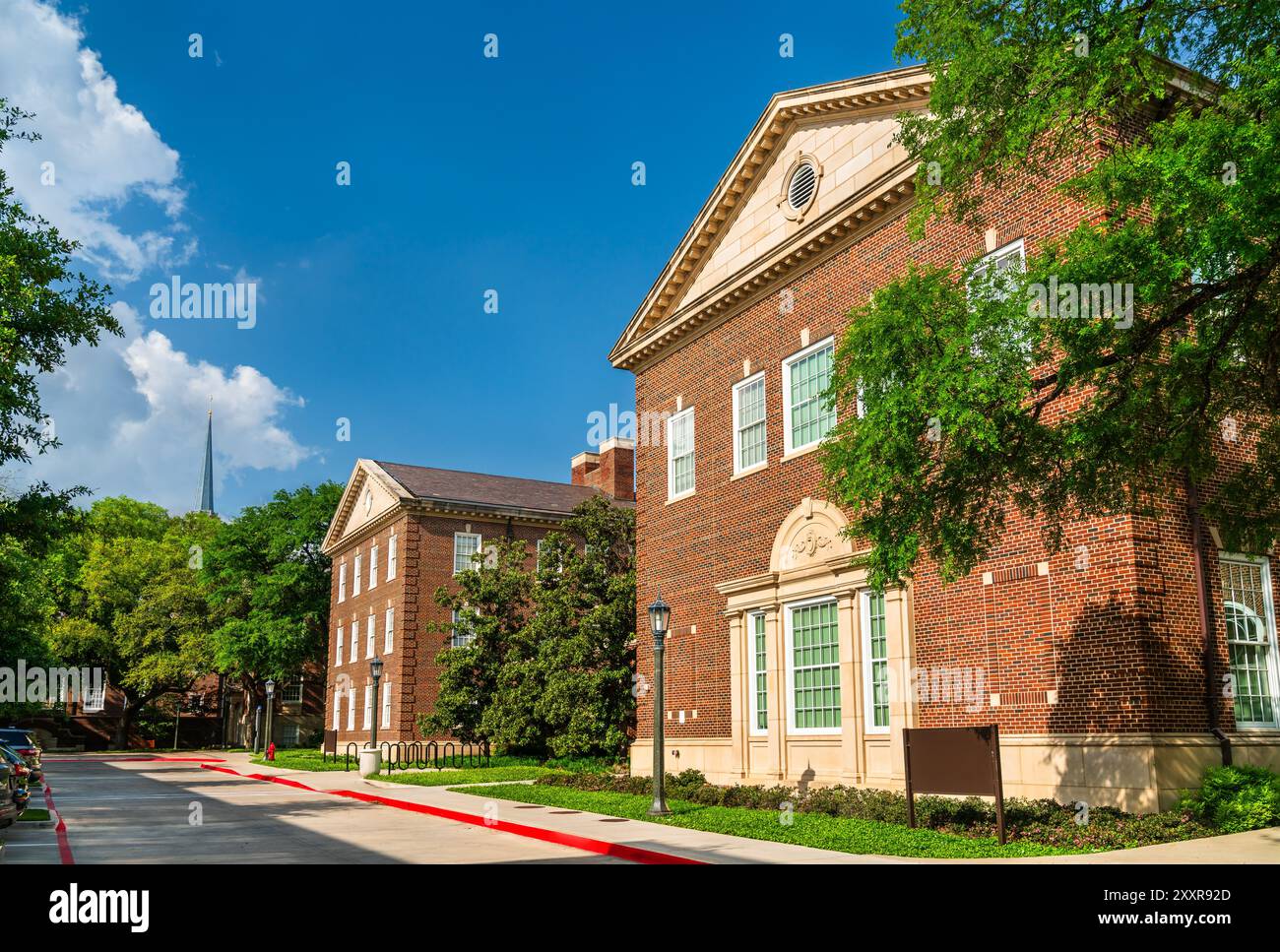 Elizabeth Perkins Prothro Hall an der Southern Methodist University in Dallas, Texas, USA Stockfoto