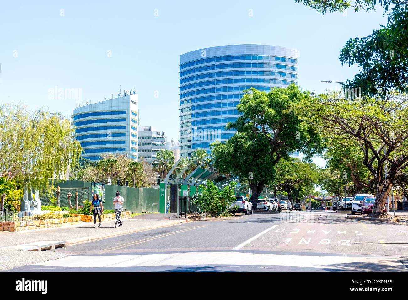 Smith Street, CBD, City of Darwin, Northern Territory, Australien Stockfoto