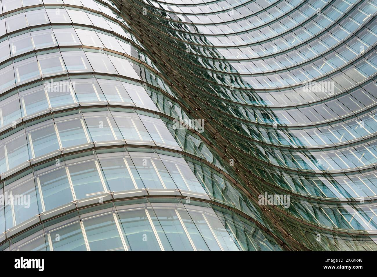 Hauptquartier Fassade Rabobank Hauptquartier Fassade, Downtown Utrecht, Niederlande. Utrecht Hoofdkantoor Rabobank Utrecht Nederland Copyright: XGuidoxKoppesxPhotox Stockfoto