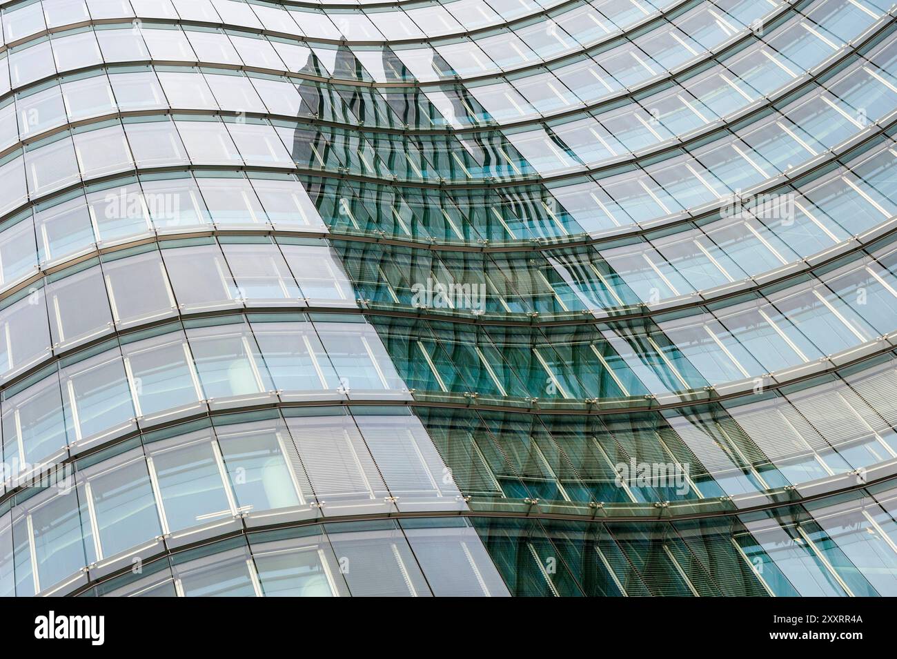 Hauptquartier Fassade Rabobank Hauptquartier Fassade, Downtown Utrecht, Niederlande. Utrecht Hoofdkantoor Rabobank Utrecht Nederland Copyright: XGuidoxKoppesxPhotox Stockfoto