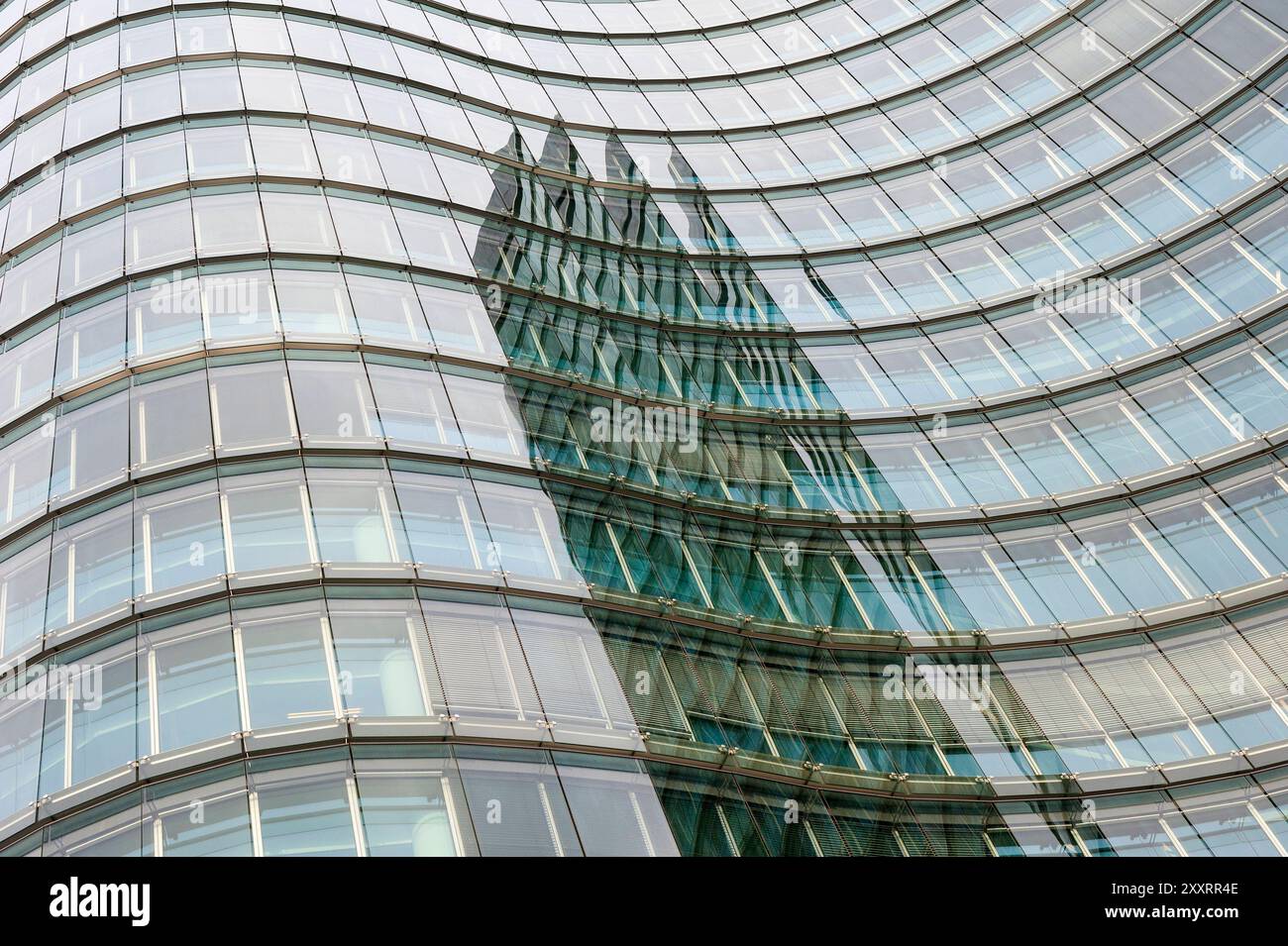 Hauptquartier Fassade Rabobank Hauptquartier Fassade, Downtown Utrecht, Niederlande. Utrecht Hoofdkantoor Rabobank Utrecht Nederland Copyright: XGuidoxKoppesxPhotox Stockfoto