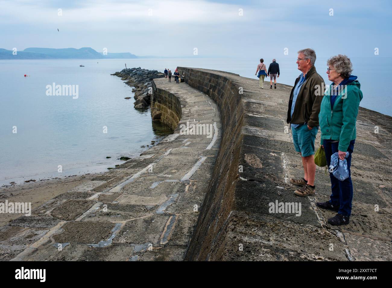 Cobb, Lyme Regis, Dorset Stockfoto