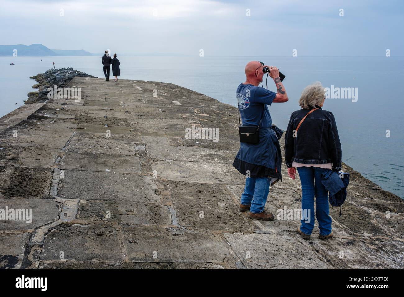 Cobb, Lyme Regis, Dorset Stockfoto