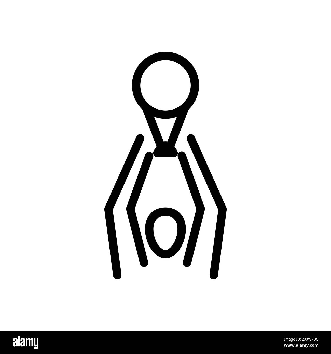 Victory Icon – Set-Kollektion mit Logo im Webdesign in flachem Vektor Stock Vektor