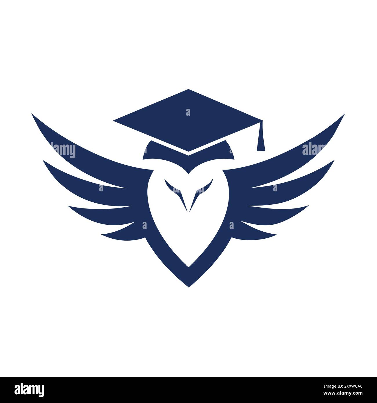 Eagle Education Logo Stock Vektor