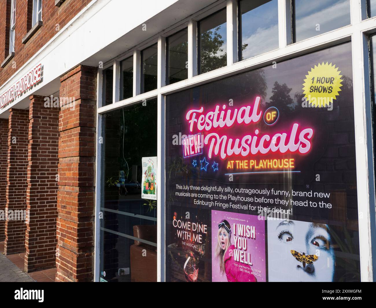 Norwich Playhouse, Theater, Norwich, Norfolk, England, UK. Stockfoto