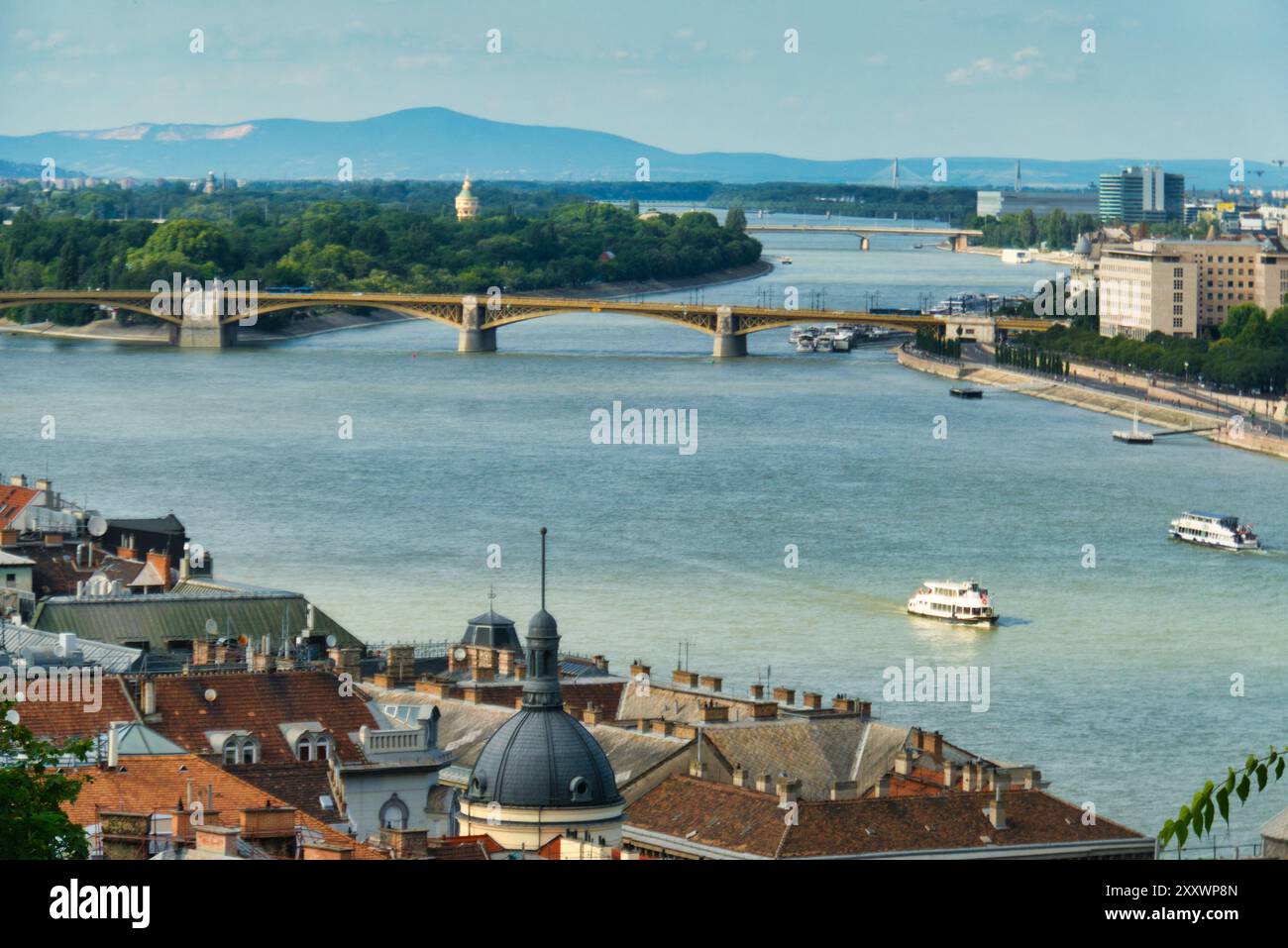 Blick vom Burgberg : Eindrücke von Budapest- ungary Stockfoto