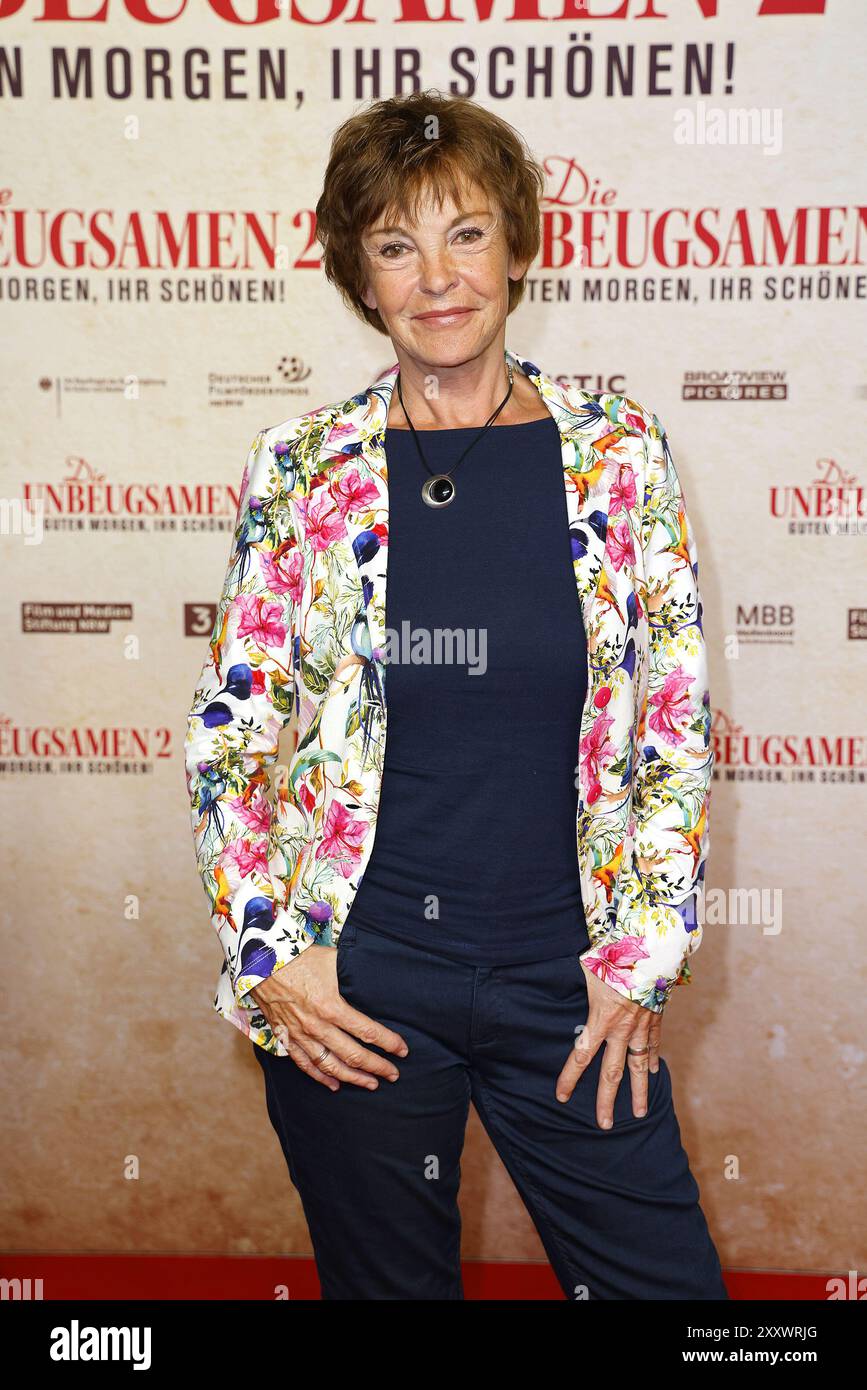 Katrin Sass bei der „die Unbeugsamen 2- Guten Morgen, Ihr Schoenen“ Filmpremiere am 26.08.2024 in Berlin Stockfoto