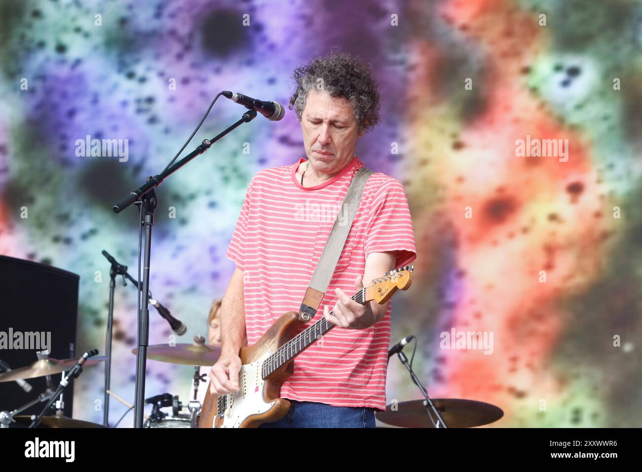 London, Großbritannien. August 2024. 25. August 2024 London Ukyo La Tengo Auftritt beim ALL Points East Festival im Victoria Park Credit: Glamourstock/Alamy Live News Stockfoto