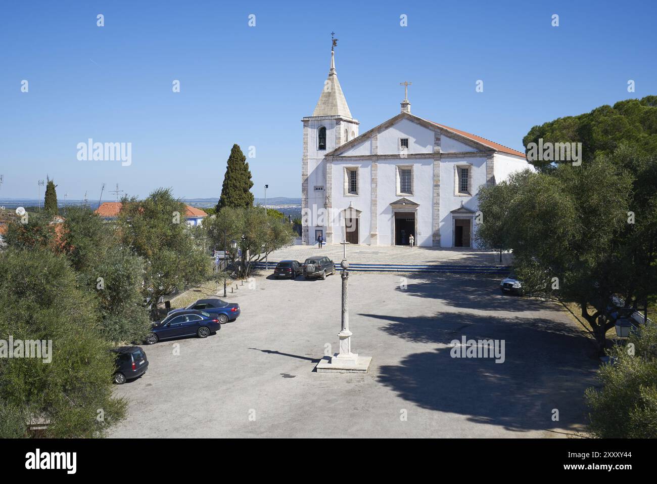 Vila Vicosa Gebäude in der Burg in Alentejo, Portugal, Europa Stockfoto