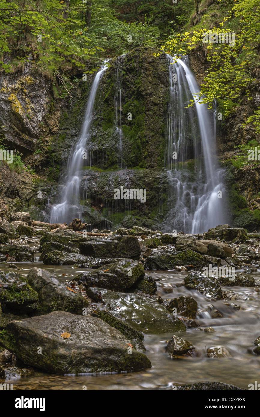 Josefsthal-Wasserfall Stockfoto