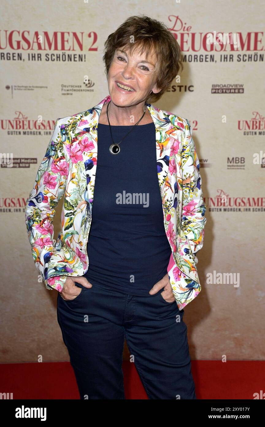 Katrin Sass bei der Premiere des Dokumentarfilms die Unbeugsamen 2 - Guten Morgen, ihr schön im Kino in der Kulturbrauerei. Berlin, 26.08.2024 *** Katrin Sass bei der Premiere des Dokumentarfilms die Unbeugsamen 2 Guten Morgen, ihr schön im Kino in der Kulturbrauerei Berlin, 26 08 2024 Foto:XF.xKernx/xFuturexImagex unbeugsamen 4838 Stockfoto