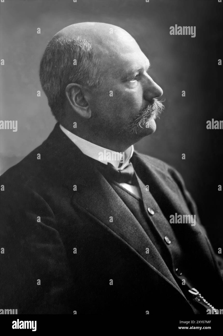 Albrecht Kossel. Um 1900. Bain News Service, Herausgeber. Stockfoto