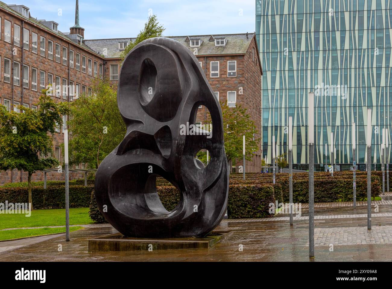 King's College und die University of Aberdeen, Schottland Stockfoto
