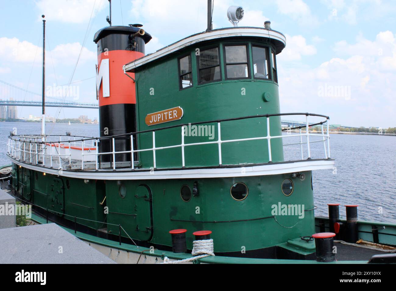 Jupiter Tug Boat Philadelphia Seaport Museum Stockfoto