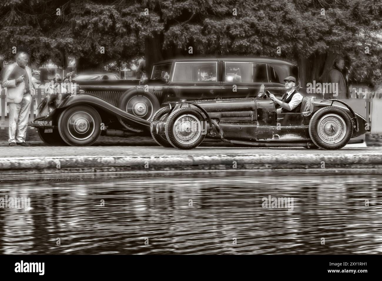 1934 Bugatti Type 59 Oldtimer beim Concours of Elegance im Hampton Court Palace London UK 2023 Stockfoto