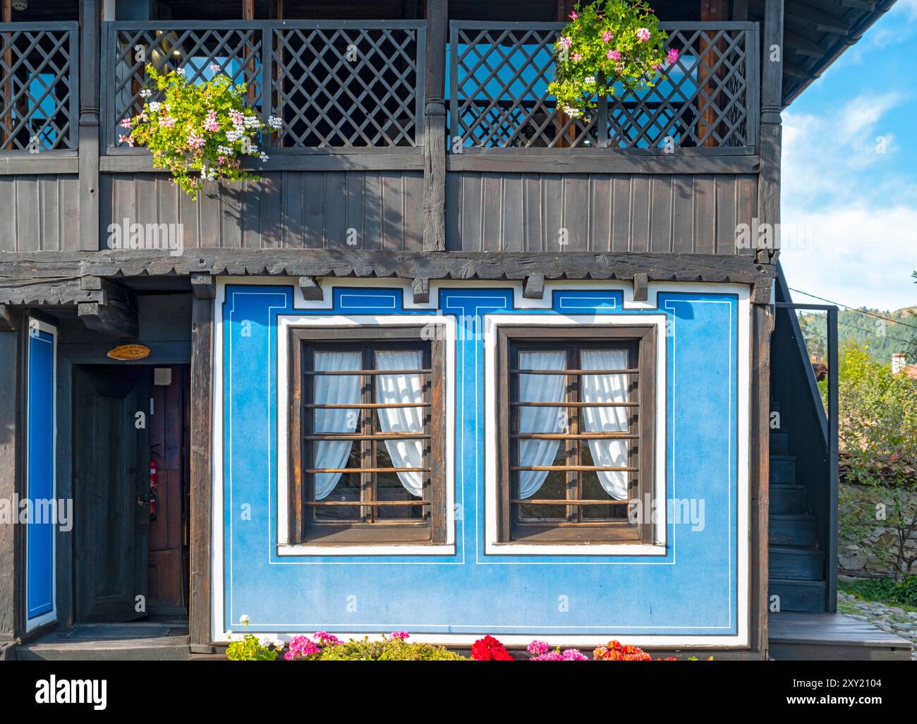 Dimcho Debelyanov Memorial House, Koprivshtitsa, Bulgarien Stockfoto