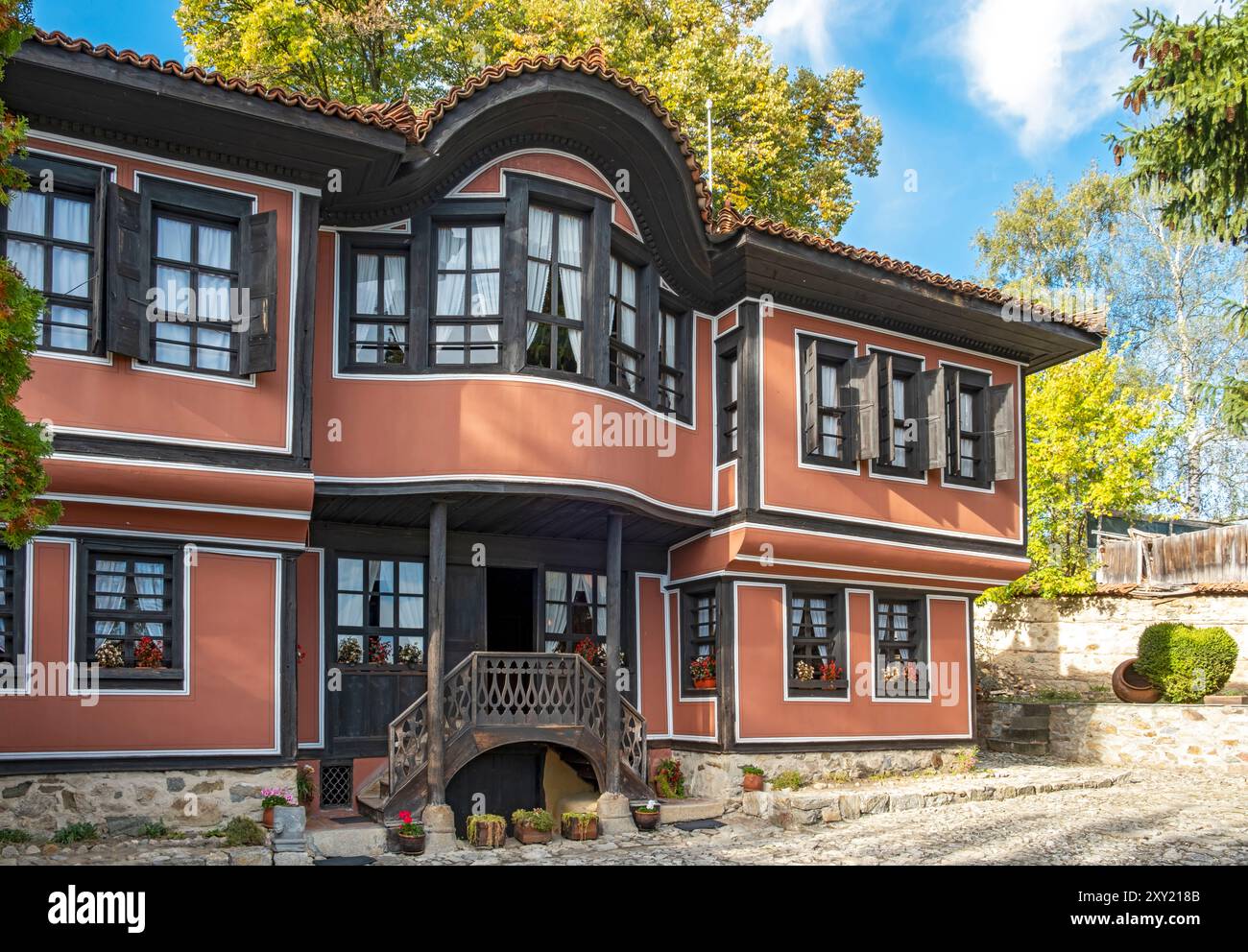 Todor Kableshkov Memorial House, Koprivshtitsa, Bulgarien Stockfoto