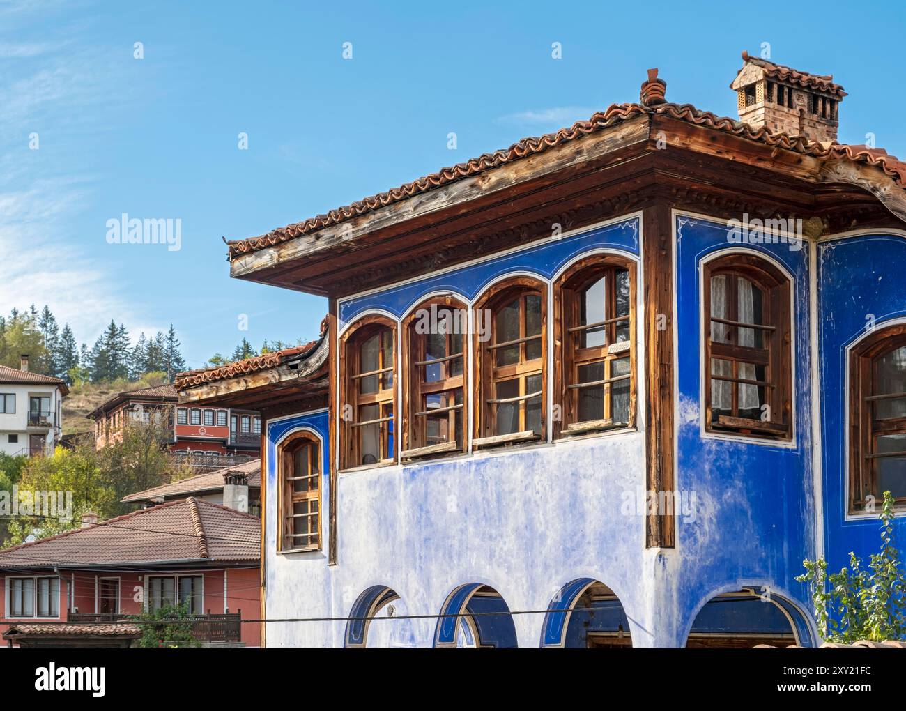 Altes Haus in Koprivshtitsa, Bulgarien Stockfoto