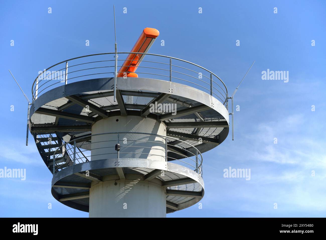 Bodenradar, Oberflächenbewegungsradar Stockfoto