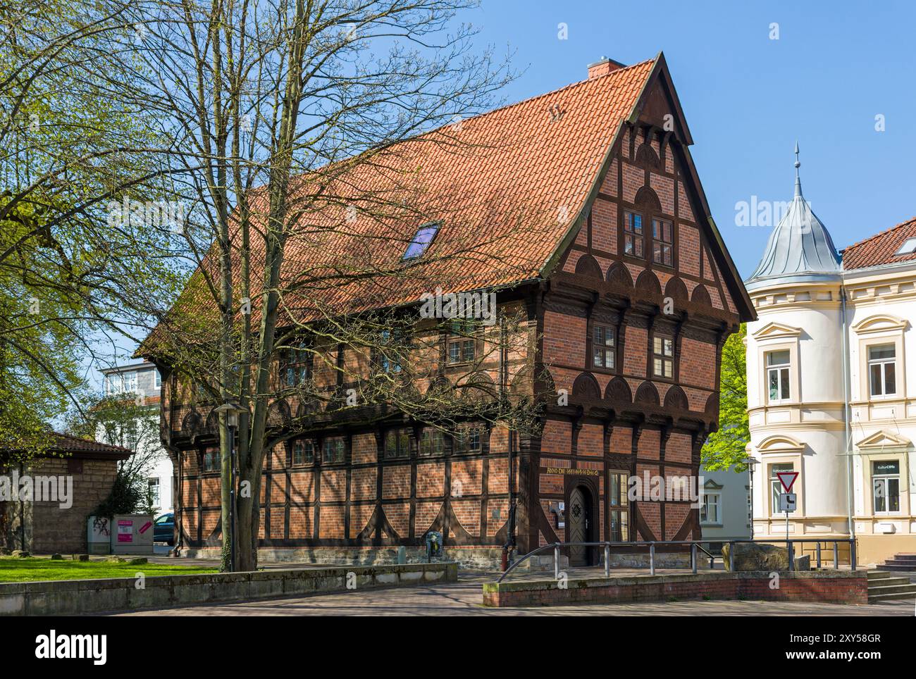 Museum, Amtspforte, Stadthagen, Niedersachsen Stockfoto