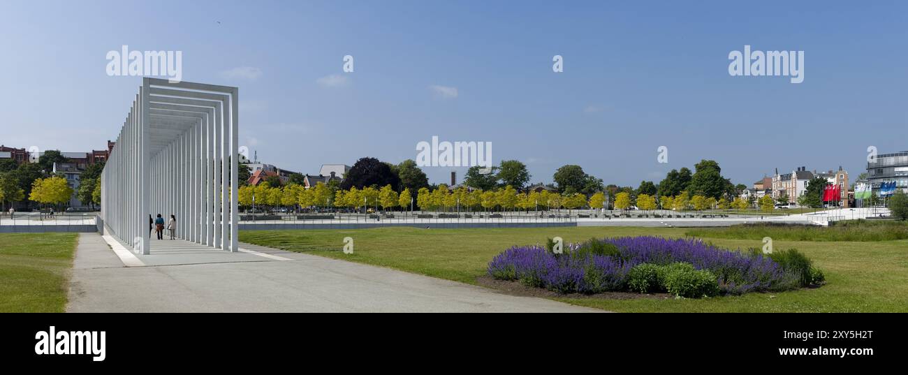 Allee der Himmelstore, Schwerin, Mecklenburg-Vorpommern, Deutschland, Europa Stockfoto