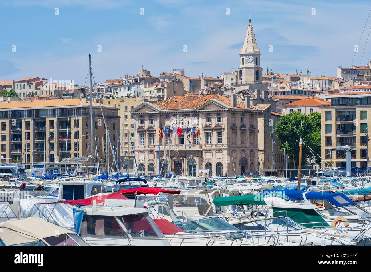 Alter Hafen, Biminis, Motoryachten, Nordseite Stockfoto