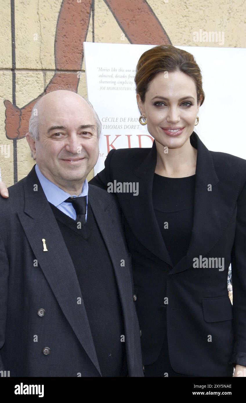 Angelina Jolie und Aida Takla O'Reilly beim 69. Annual Golden Globe Awards Foreign-Language Nominee Event der American Cinematheque in Ägypten Stockfoto