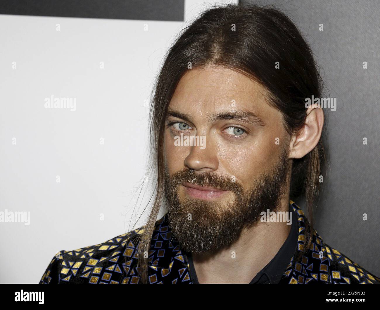 Tom Payne bei der Premiere von AMCs „The Walking Dead“ Staffel 9, die am 27. September 2018 im DGA Theater in Los Angeles, USA, stattfand Stockfoto