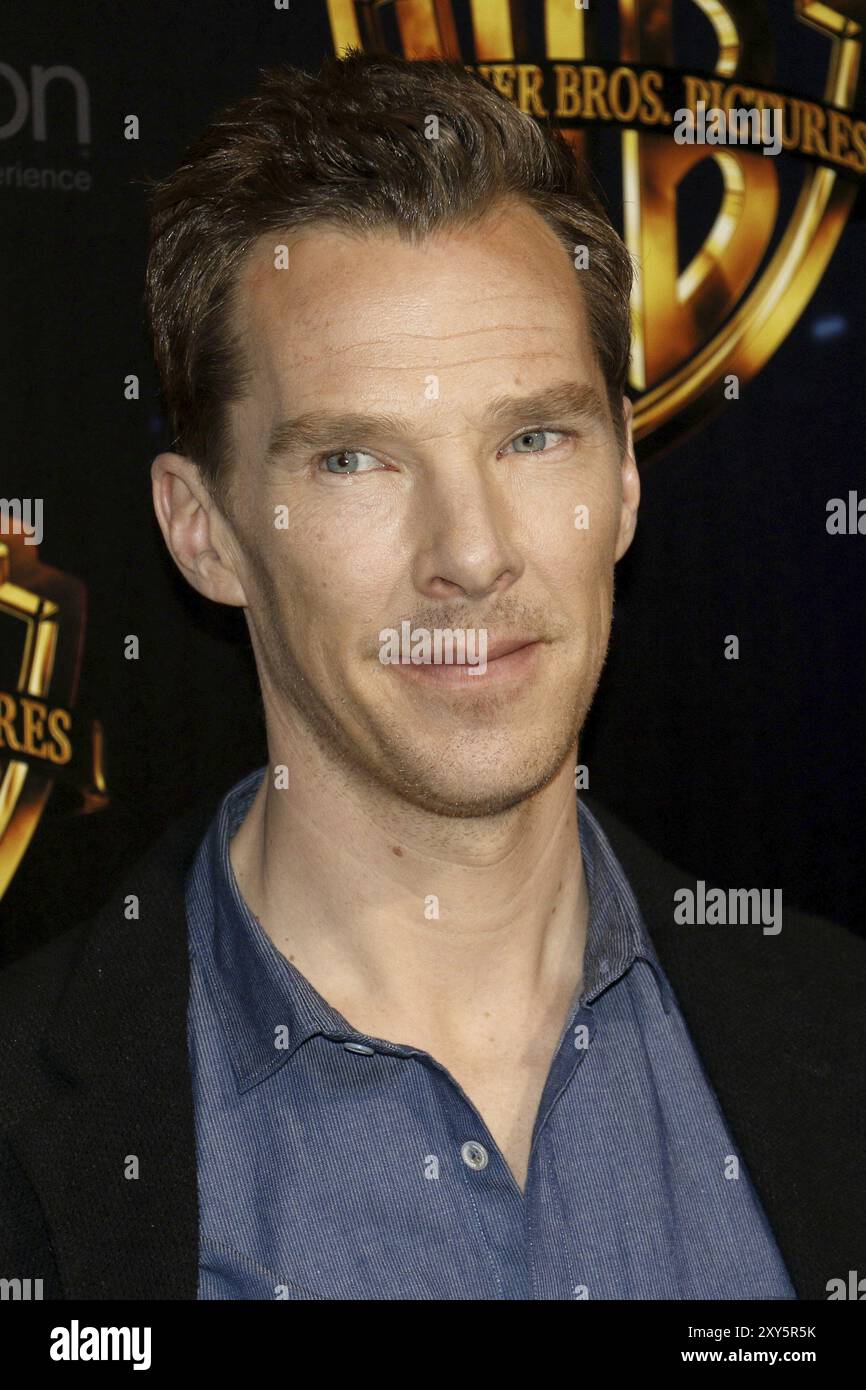 Benedict Cumberbatch auf der 2018 CinemaCon, Warner Bros Pictures „The Big Picture“-Präsentation im Caesars Palace in Las Vegas, USA am 24. April, Stockfoto