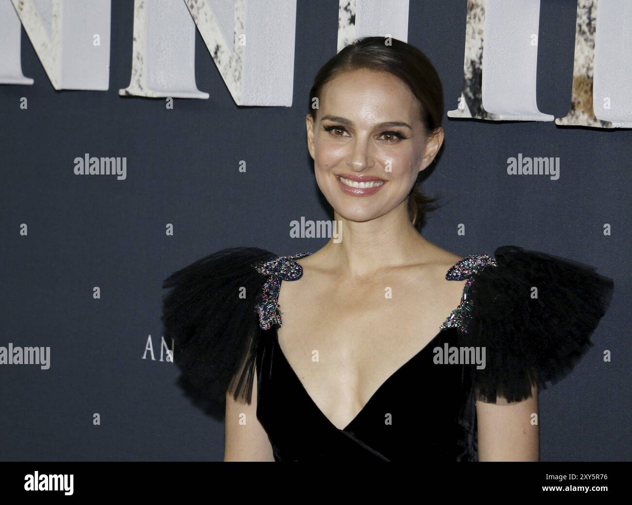 Natalie Portman bei der Premiere von „Annihilation“ in Los Angeles am 13. Februar 2018 im Regency Village Theater in Westwood, USA Stockfoto