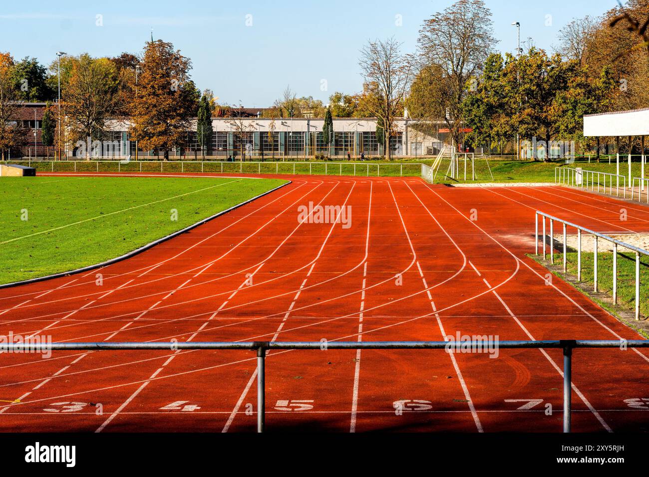 Schottenbahn, Lauf- und Rennstrecke Stockfoto