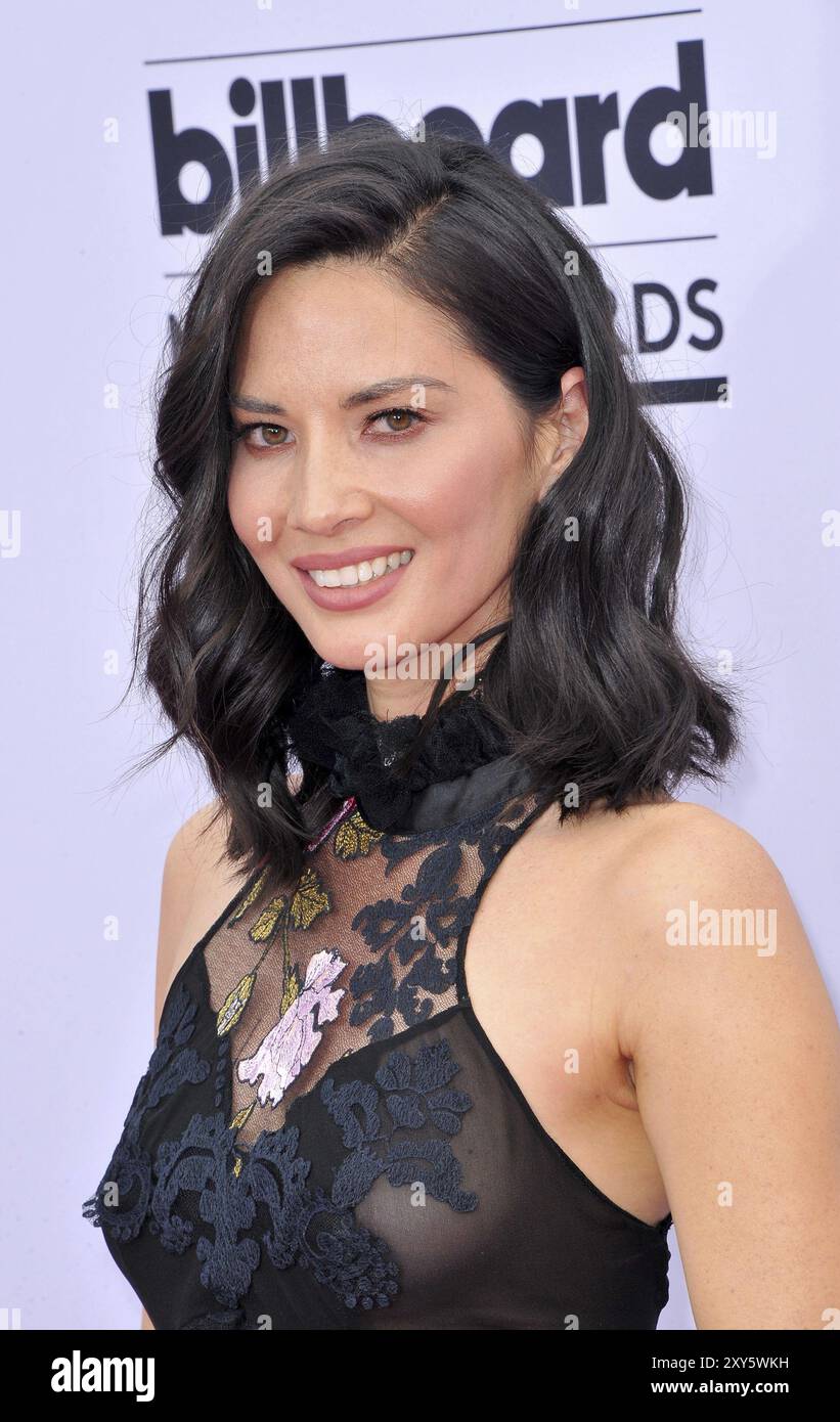 Olivia Munn bei den Billboard Music Awards 2017, die am 21. Mai 2017 in der T-Mobile Arena in Las Vegas, USA, stattfanden Stockfoto