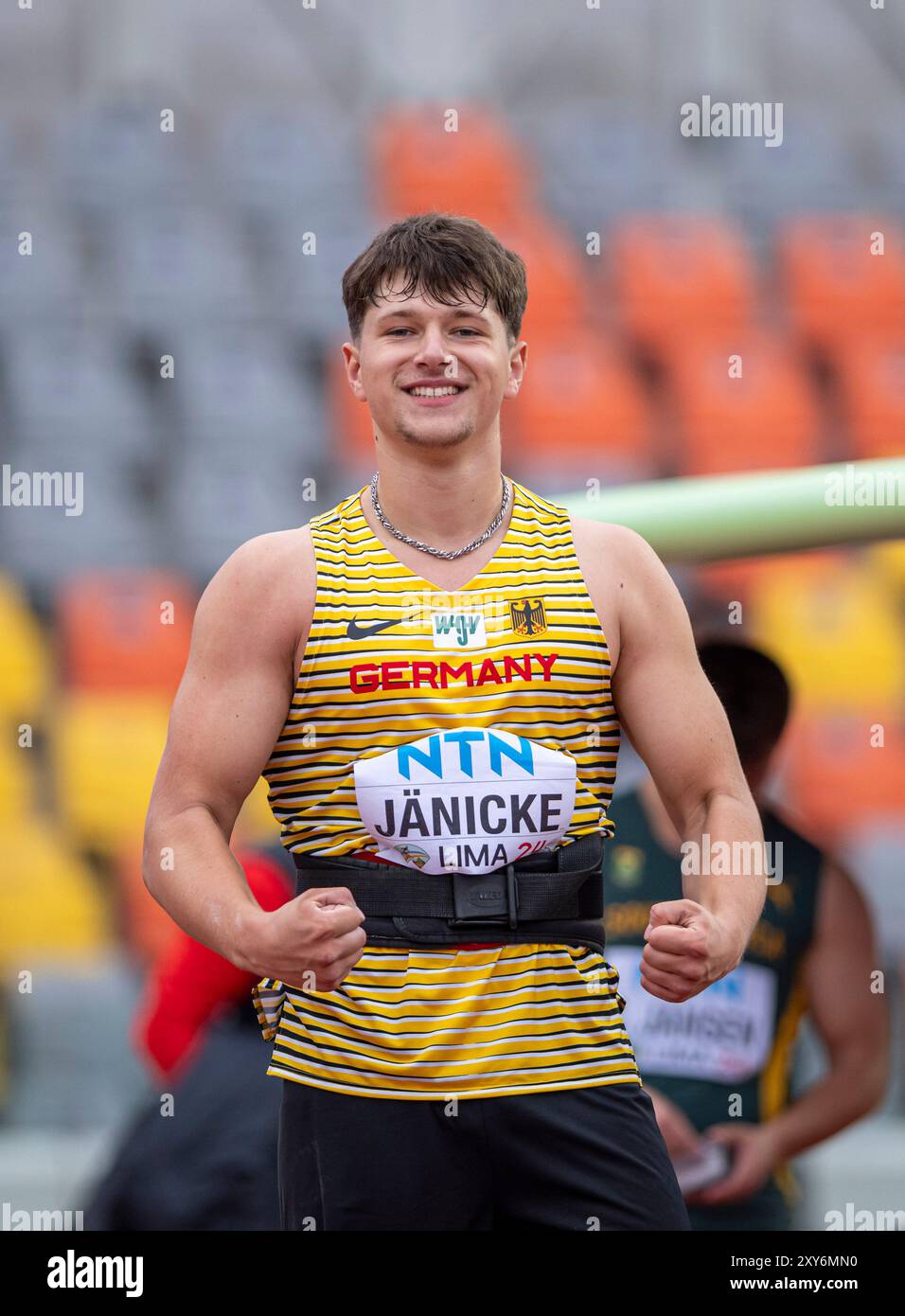 PER, Leichtathletik, Leichtathletik, U20 Leichtathletik Weltmeisterschaften Lima 24, U20 Leichtathletik Weltmeisterschaften, 27.08.2024, Foto: Eibner-Pressefoto/Jan Papenfuss Stockfoto