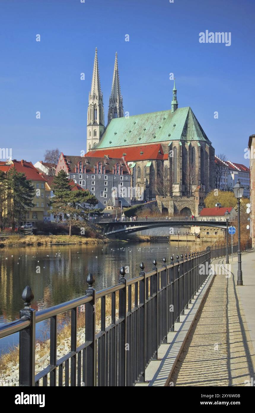 Goerlitz Peterkirche, Goerlitz Peterschurch 03 Stockfoto