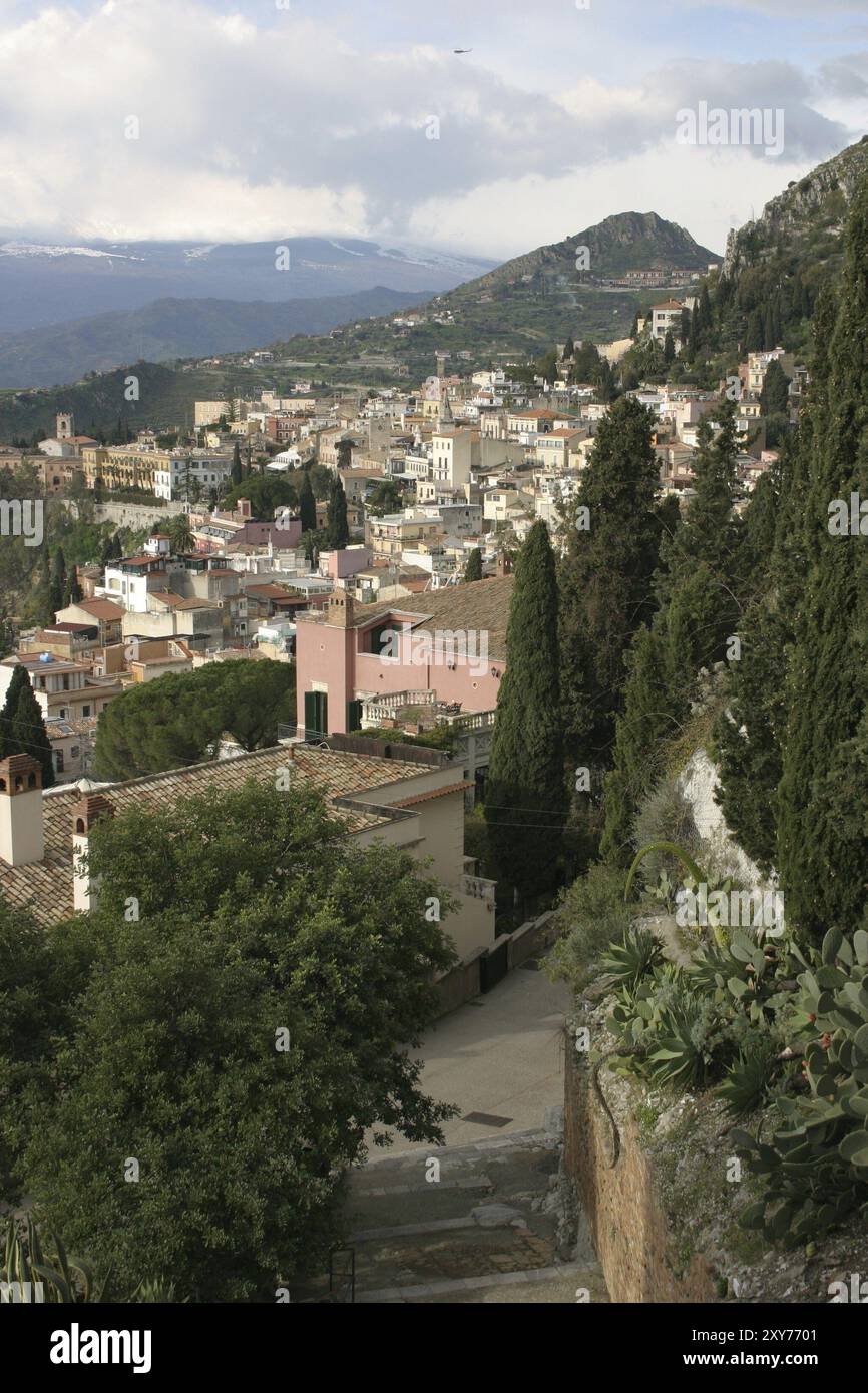 Taormina Stockfoto