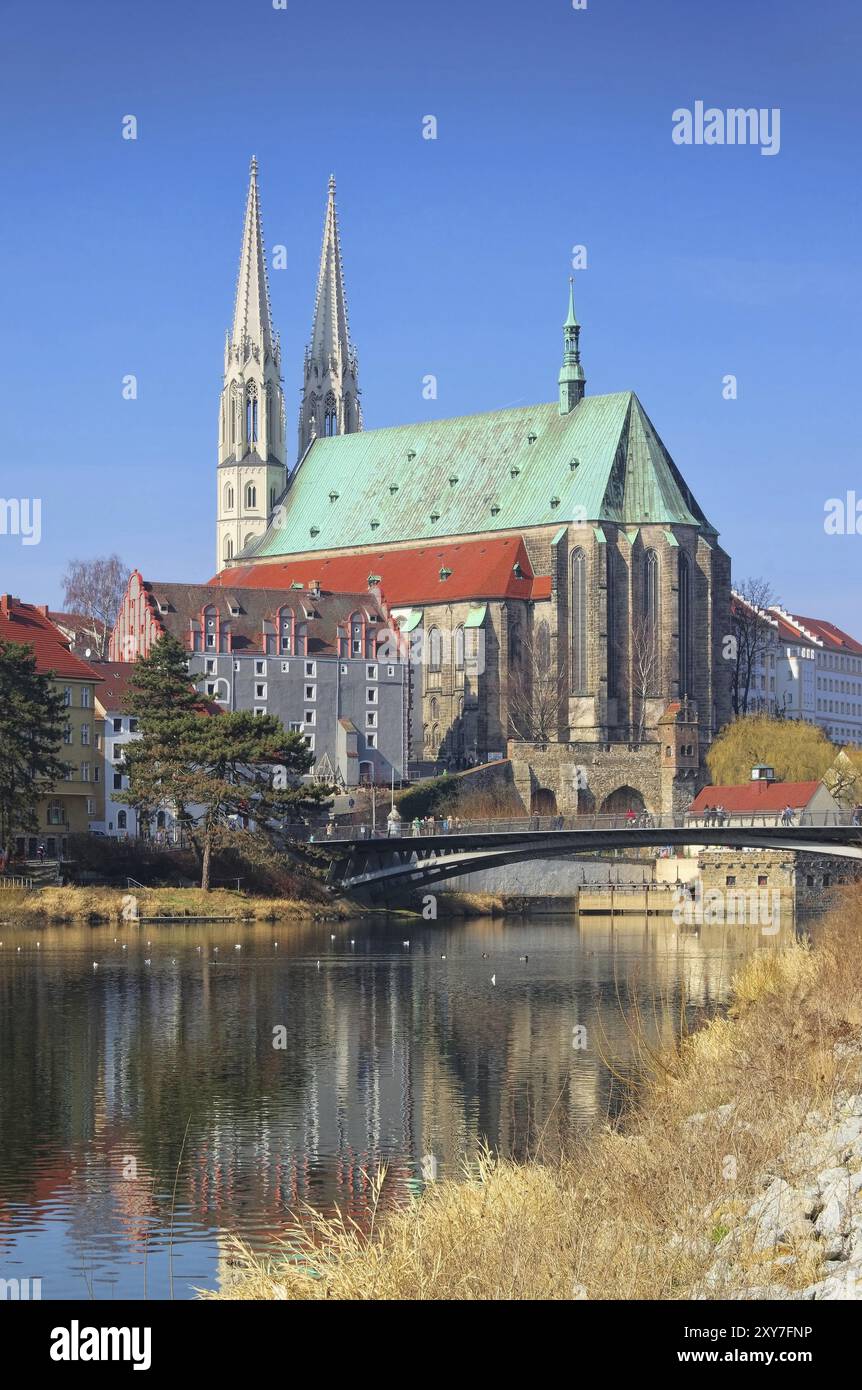 Goerlitz Peterkirche, Goerlitz Peterschurch 02 Stockfoto
