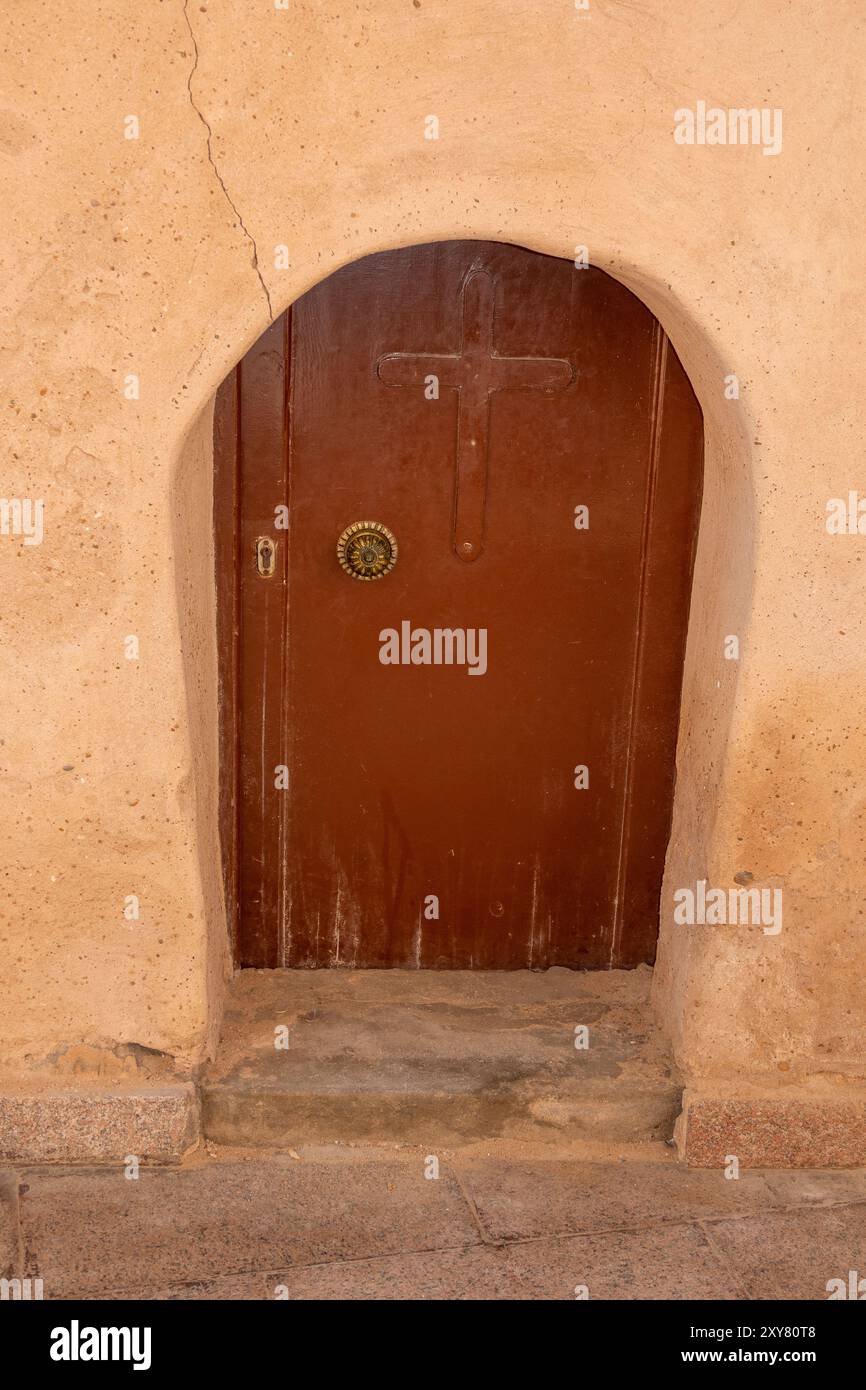 Das Kloster St. Bishoi, Wadi el Natrun, Ägypten Stockfoto