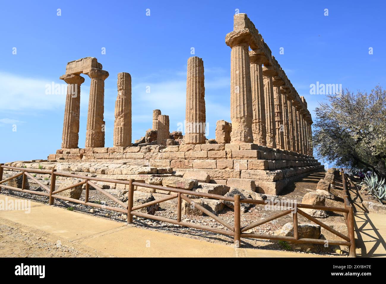 Tempio di Giunone Stockfoto