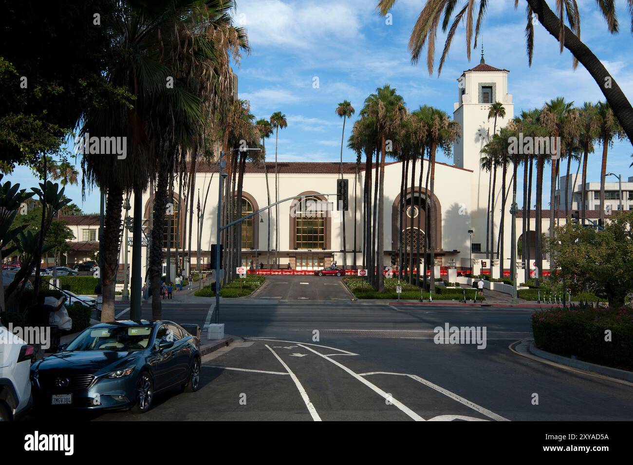 Union Station, Art Deco, Architektur, Los Angeles, Kalifornien, Stadtzentrum, Amerika, USA Stockfoto