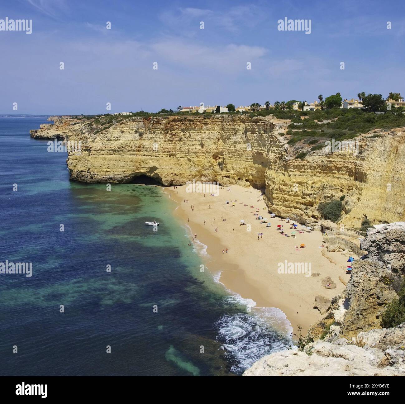 Algarve Beach Vale de Centeanes, Algarve Beach Vale de Centeanes 02 Stockfoto