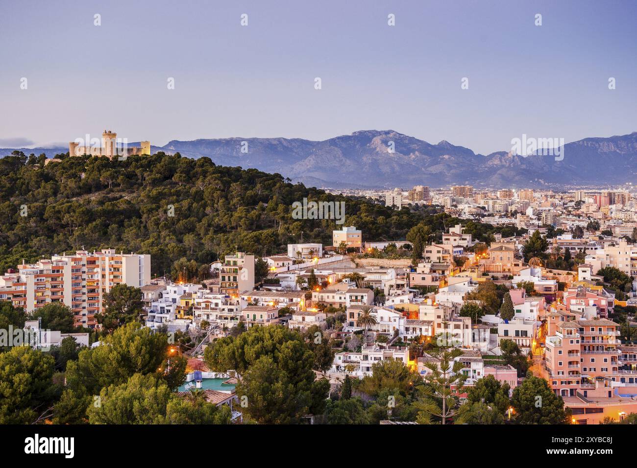 Barrio de El Terreno, Distrito de Poniente, Palma de Mallorca, Islas baleares, espana, Europa Stockfoto