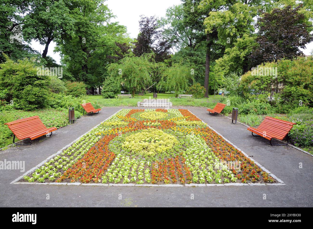 Ruhiger Ort im Park ruhiger Ort im Park Stockfoto